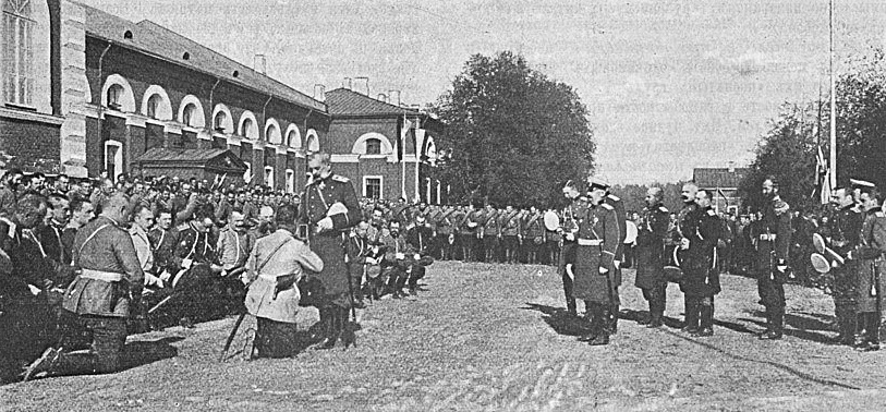 Казармы аракчеева в селищах довоенные фото