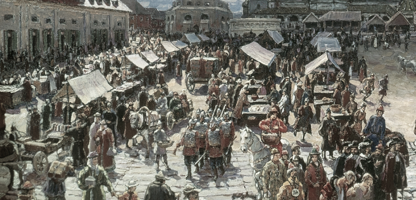 16 век зарубежные страны. Ярославль в 17 веке. Торговля в Ярославле в 17 веке. Рынок в 17 веке Ярославль. Ярмарка в Ярославле 17 века.