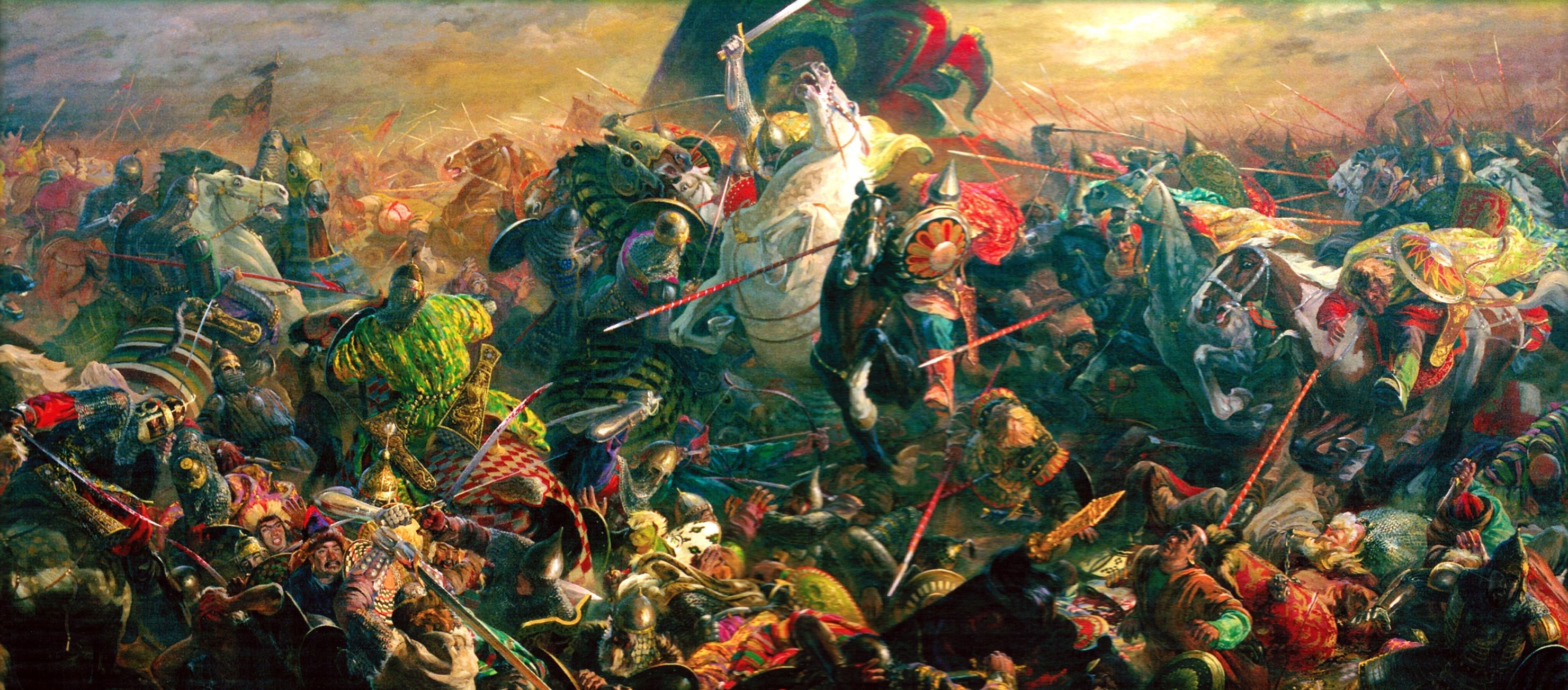 Куликовская битва картины художников