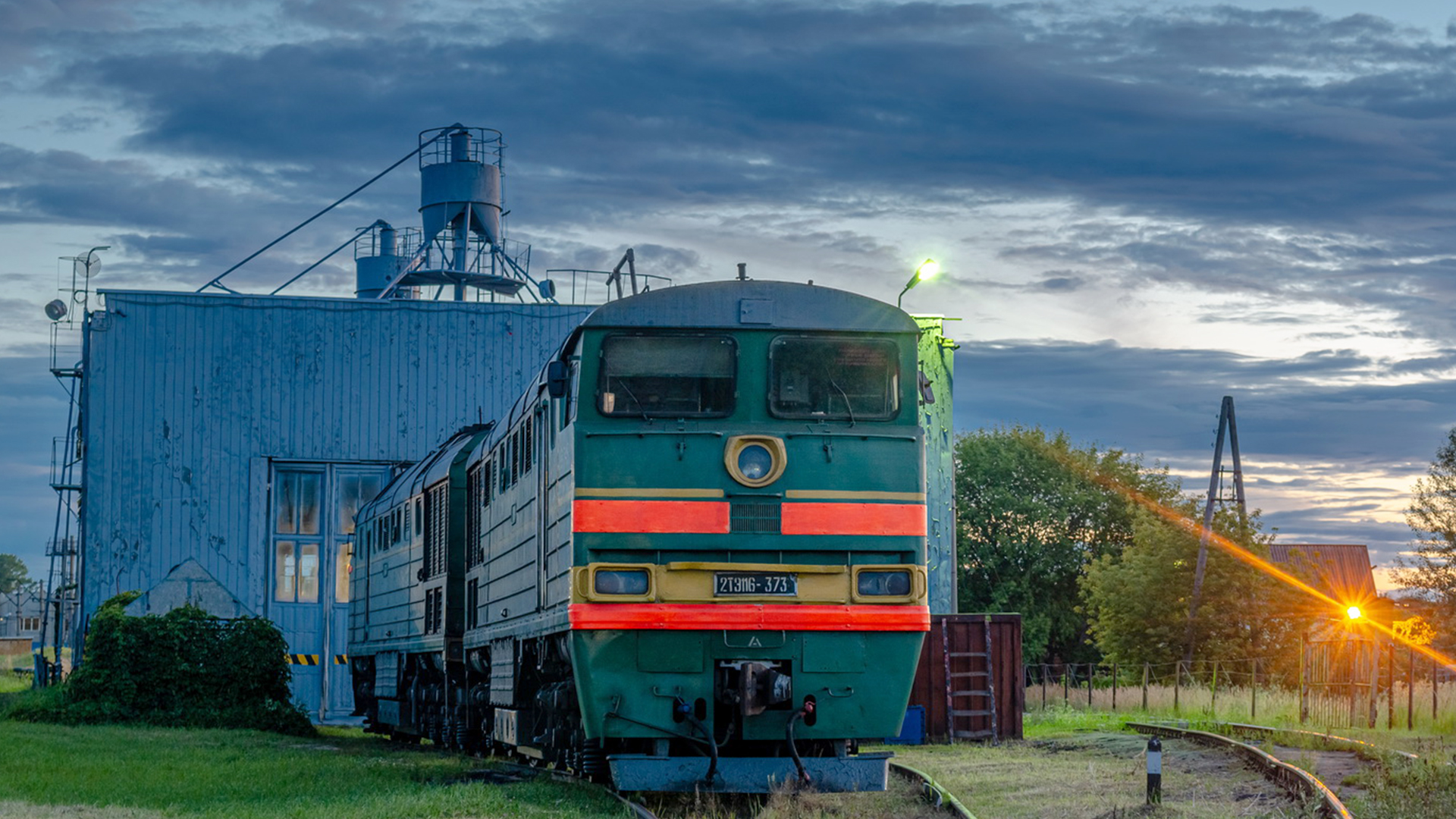 Паровозное депо Микунь