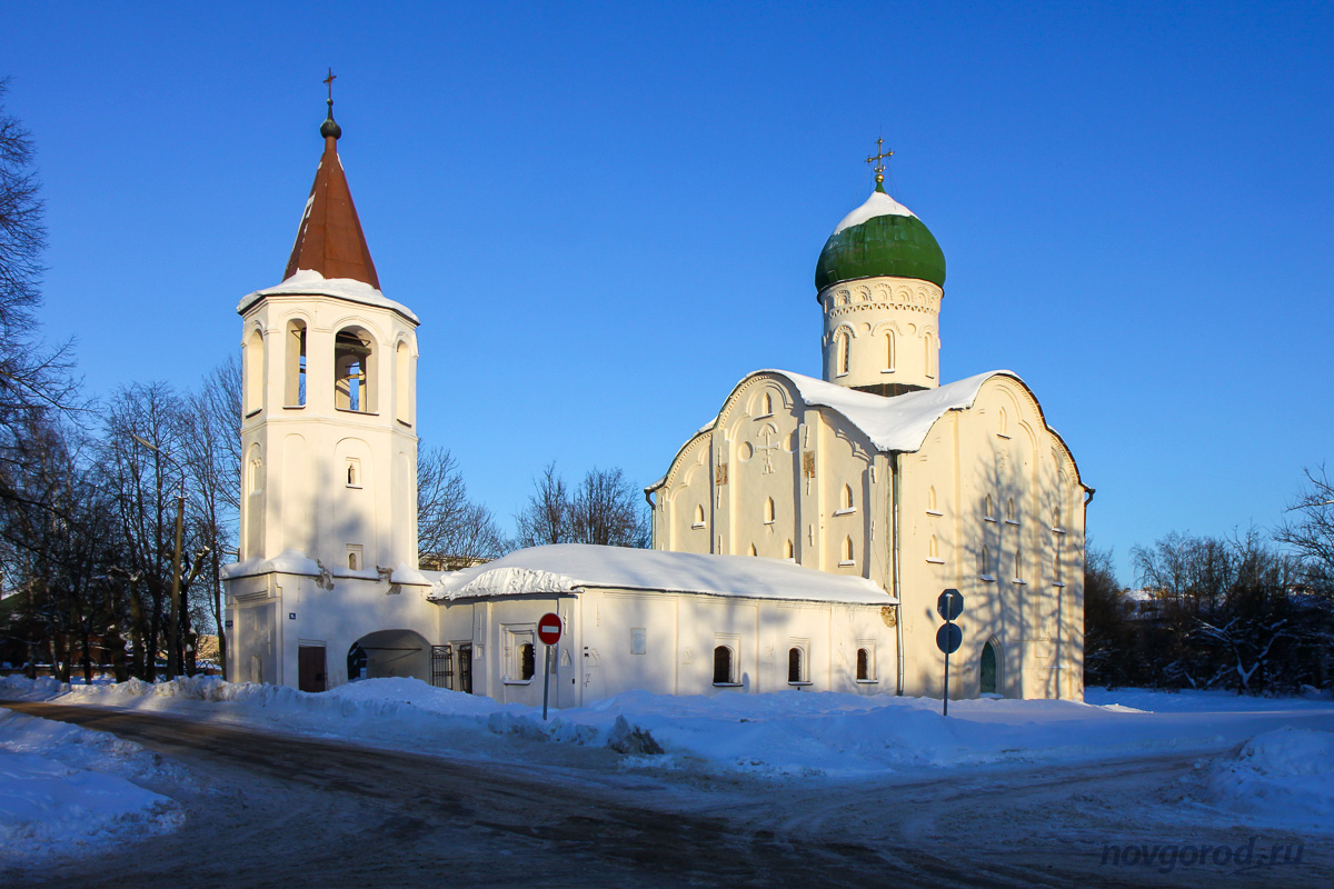 Церковь федора стратилата на ручью в новгороде фото